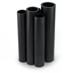 Al-Rajhi HDPE Pipes PE 80 4 Bar Pressure 180 mm OD 5.5 mm Thickness Black
