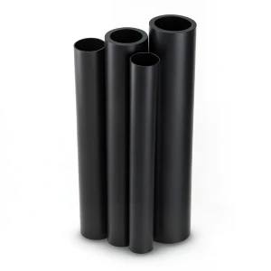 أنابيب HDPE الراجحي PE 80 ضغط 4 بار قطر 315 مم سمك 9.7 مم لون أسود