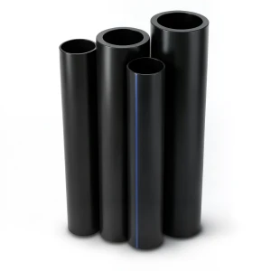 أنابيب HDPE الراجحي PE 80 ضغط 4 بار قطر خارجي 400 مم سمك 12.3 مم لون أسود