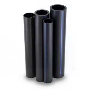 أنابيب HDPE الراجحي PE 80 ضغط 4 بار قطر 315 مم سمك 9.7 مم لون أسود