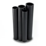 مواسير HDPE PE 80 ضغط 4 بار قطر 800 مم سمك 24.5 مم أسود