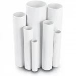 UPVC Pipes Modern Technology Nominal Pressure 10 Bar Outside Diameter 250 mm Thickness 11.9 mm White Colour