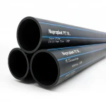 Neproplast HDPE Pipes PE 100 Pressure 20 Bar Outside Diameter 160 mm Thickness 17.9 mm Color Black