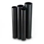 مواسير HDPE الراجحي PE 80 ضغط 4 بار قطر خارجي 1200 مم سمك 36.7 مم أسود