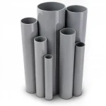 UPVC Pipes Modern Technology Nominal Pressure 16 Bar Outside Diameter 250 mm Thickness 18.6 mm Gray Colour