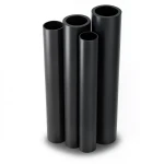 Al-Rajhi HDPE Pipes PE 80 Pressure 4 Bar 900 mm Diameter 27.6 mm Thickness Black