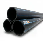 مواسير HDPE نيبروبلاست PE 100 ضغط 20 بار قطر خارجي 180 مم سمك 20.1 مم لون اسود