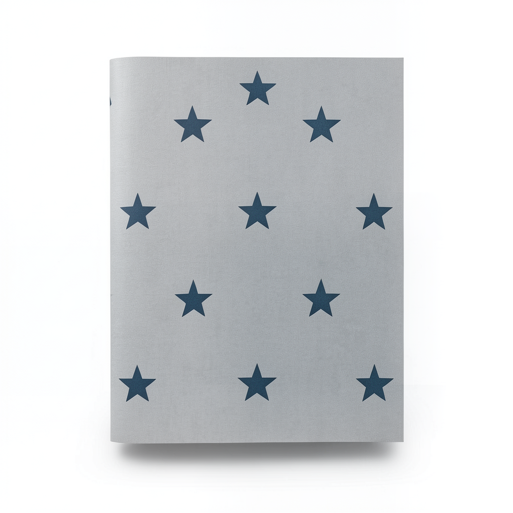 German Wallpaper Youth and Children 10m x 0.53m Gray, Model 247602