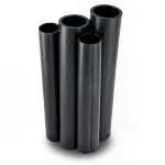 مواسير HDPE PE 80 ضغط 4 بار قطر 1000 مم سمك 30.6 مم لون أسود