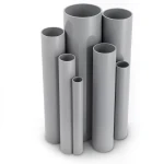 UPVC Pipes Nominal Pressure 4 Bar Outside Diameter 90 mm Thickness 1.8 mm Gray