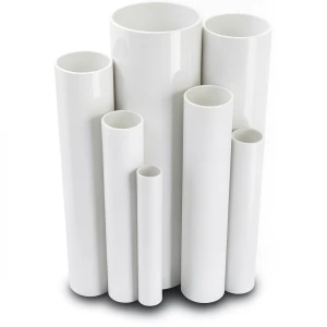مواسير UPVC ضغط 6 بار قطر خارجي 90 مم سمك 2.7 مم لون أبيض