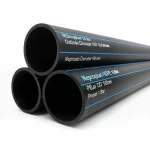 Neproplast HDPE Pipes PE 80 Pressure 16 Bar Outside Diameter 160 mm Thickness 17.9 mm Color Black
