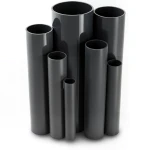 UPVC Pipes Nominal Pressure 10 Bar Outside Diameter 90 mm Thickness 4.3 mm Black