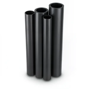 Al-Rajhi HDPE Pipes PE 80 Pressure 4 Bar Diameter 180 mm Thickness 4.4 mm Black