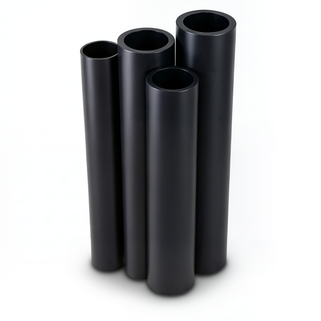 مواسير HDPE الراجحي PE 80 ضغط 4 بار قطر 315 مم سمك 7.7 مم لون أسود
