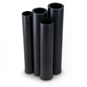 Al-Rajhi HDPE Pipes PE 80 Pressure 4 Bar Diameter 315 mm Thickness 7.7 mm Black