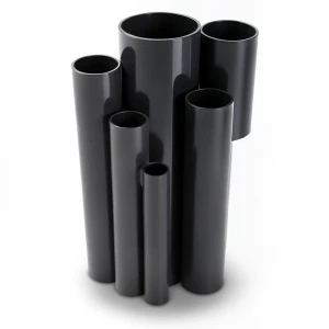 مواسير UPVC ضغط 4 بار قطر خارجي 90 مم سمك 1.8 مم لون اسود