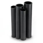 أنابيب HDPE PE 80 ضغط 4 بار قطر 450 مم سمك 11 مم لون أسود