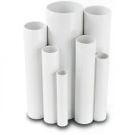 UPVC Pipes Nominal Pressure 6 Bar Outside Diameter 90 mm Thickness 2.7 mm White