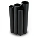 Al-Rajhi HDPE Pipes PE 80 Pressure 4 Bar Diameter 710 mm Thickness 17.4 mm Black