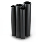 أنابيب HDPE الراجحي PE 80 ضغط 4 بار قطر 800 مم سمك 19.6 مم أسود