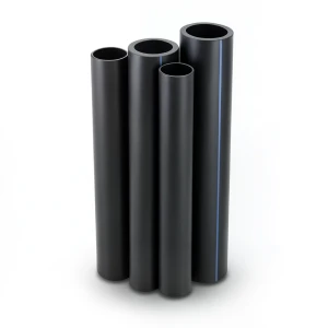 Al-Rajhi HDPE Pipes PE 80 Pressure 4 Bar Diameter 140 mm Thickness 3.5 mm Black