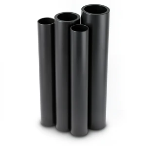 Al-Rajhi HDPE Pipes PE 80 Pressure 4 Bar OD 160 mm Thickness 4 mm Black