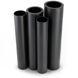 Al-Rajhi HDPE Pipes PE 80 Pressure 4 Bar Diameter 180 mm Thickness 4.4 mm Black