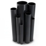 مواسير UPVC ضغط اسمي 10 بار قطر خارجي 90 مم سمك 4.3 مم لون اسود