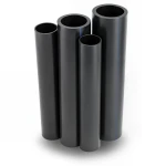 Al-Rajhi HDPE Pipes PE 80 Pressure 4 Bar Diameter 1400 mm Thickness 34.4 mm Black