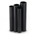 Al-Rajhi HDPE Pipes PE 80 Pressure 4 Bar Diameter 315 mm Thickness 7.7 mm Black