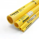 Neproplast HDPE Pipes PE 100 Pressure 20 Bar Outside Diameter 160 mm Thickness 17.9 mm Color Yellow