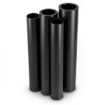 Al-Rajhi HDPE Pipes PE 80 Pressure 4 Bar OD 160 mm Thickness 4 mm Black