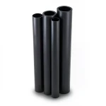 أنابيب HDPE PE 80 ضغط 4 بار قطر 450 مم سمك 11 مم لون أسود