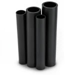 Al-Rajhi HDPE Pipes PE 80 Pressure 4 Bar Diameter 500 mm Thickness 12.3 mm Black