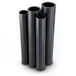 HDPE Pipes PE 80 4 Bar Pressure 630 mm Diameter 15.4 mm Thickness Black