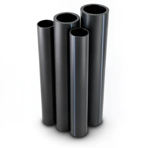 أنابيب HDPE PE 80 ضغط 4 بار قطر 630 مم سمك 15.4 مم لون أسود