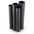 أنابيب HDPE PE 80 ضغط 4 بار قطر 630 مم سمك 15.4 مم لون أسود - Image 1