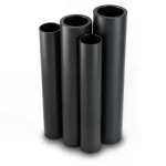 مواسير HDPE PE 80 ضغط 4 بار قطر خارجي 250 مم سمك 6.2 مم لون أسود