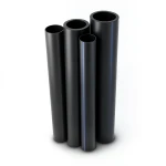 Al-Rajhi HDPE Pipes PE 80 Pressure 4 Bar Outside Diameter 280 mm Thickness 6.9 mm Black