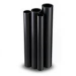 Al-Rajhi HDPE Pipes PE 80 Pressure 4 Bar Diameter 800 mm Thickness 19.6 mm Black