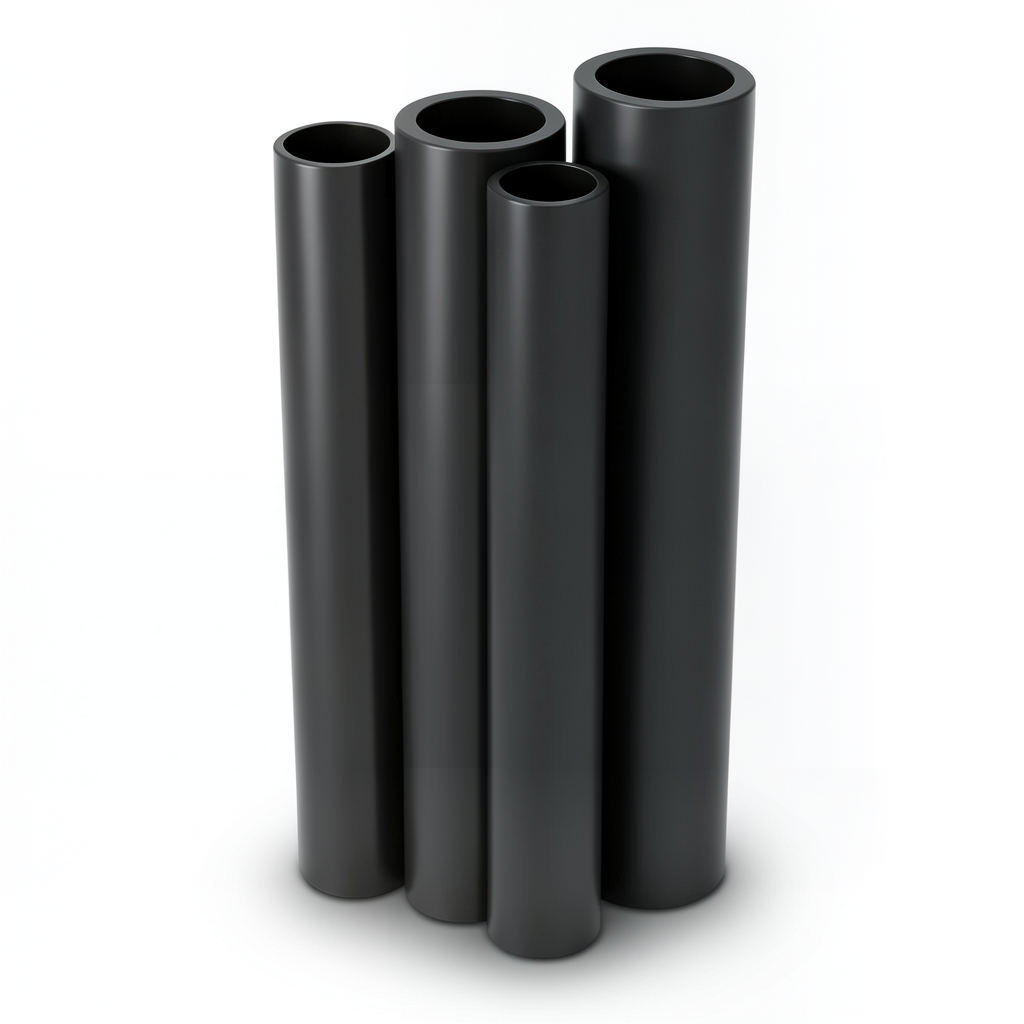 Al-Rajhi HDPE Pipes PE 80 Pressure 4 Bar Diameter 1200 mm Thickness 29.4 mm Black