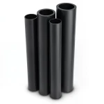 أنابيب HDPE PE 80 ضغط 4 بار قطر 450 مم سمك 11 مم لون أسود
