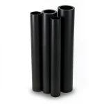 أنابيب HDPE الراجحي PE 80 ضغط 4 بار قطر 1400 مم سمك 34.4 مم أسود