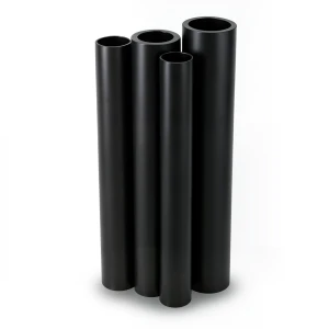 أنابيب HDPE الراجحي PE 80 ضغط 4 بار قطر 1400 مم سمك 34.4 مم أسود