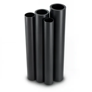 أنابيب HDPE PE 80 ضغط 4 بار قطر 560 مم سمك 13.7 مم لون أسود