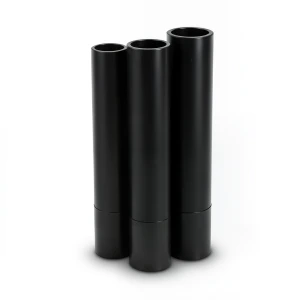 أنابيب HDPE الراجحي PE 80 ضغط 4 بار قطر 710 مم سمك 17.4 مم لون أسود
