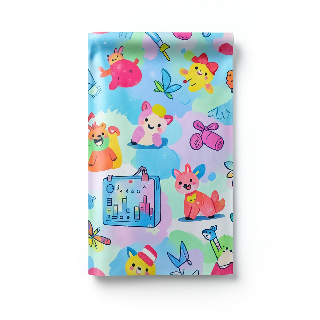 Youth and Children Wall Decoration Multicolor, 10m x 0.53m