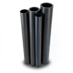 Al-Rajhi HDPE Pipes PE 80 Pressure 4 Bar Diameter 800 mm Thickness 19.6 mm Black