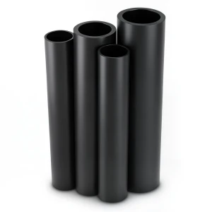 Al-Rajhi HDPE Pipes PE 80 Pressure 4 Bar Diameter 900 mm Thickness 22 mm Black